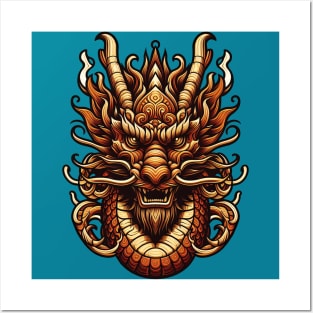 Wood Dragon 19 Posters and Art